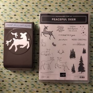Stampin' Up! Peaceful Deer Craft Set